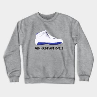 AJ XVIII - Pixelated art Crewneck Sweatshirt